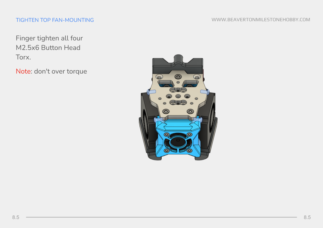Hypernova Printhead build step thirty